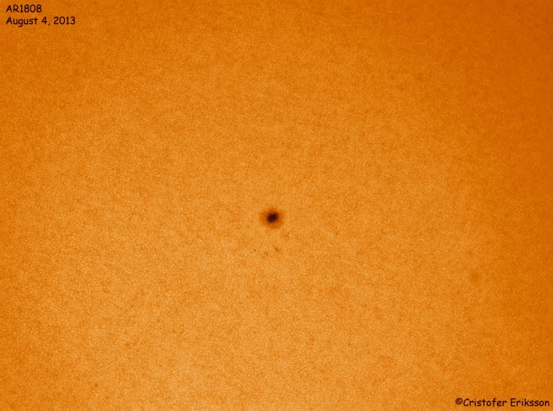 Sunspot 1808